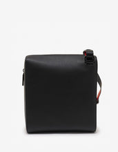 Load image into Gallery viewer, Benech Medium Reporter Black Leather Spikes Bag