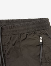 Load image into Gallery viewer, Dark Green Nylon Athletic Trousers