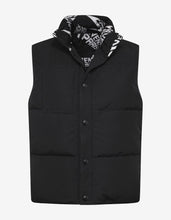 Load image into Gallery viewer, Black Logo Reversible Gilet