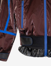 Load image into Gallery viewer, Burgundy Wax Cotton Windbreaker -