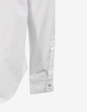 Load image into Gallery viewer, White Calligraphic Logo Embroidery Shirt