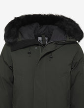 Load image into Gallery viewer, Khaki Long Down Parka Jacket