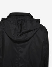 Load image into Gallery viewer, Black Logo Raincoat