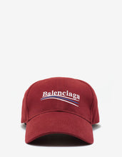 Load image into Gallery viewer, Red Election Logo Baseball Cap
