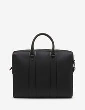 Load image into Gallery viewer, Streetwall Black Leather Briefcase
