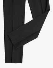 Load image into Gallery viewer, Grey Wool-Blend Two-Button Suit -
