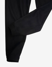 Load image into Gallery viewer, Black Wool Jogging Bottoms -
