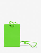 Load image into Gallery viewer, Neon Green VLTN Neck Pouch -
